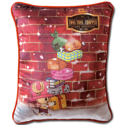 Tony Tony Chopper Art polštář Happy Birthday Chopper | One Piece