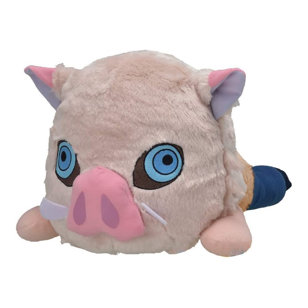 Inosuke Hashibira ležící plyšák Nesoberi | Demon Slayer