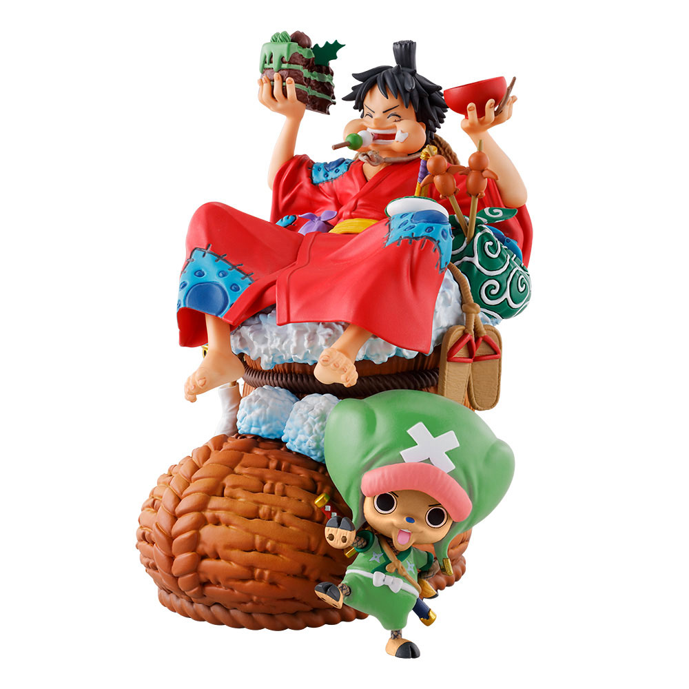 One Piece • Petitrama DX PVC Mini Statue Logbox Re Birth 11cm • Mini Statue