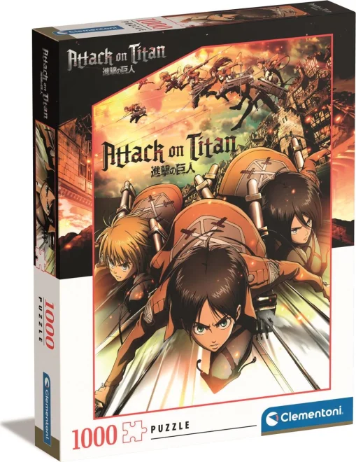 Attack on Titan • Main Trio • 1000 Puzzle