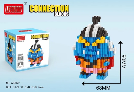 One Piece • Jinbe • Mini Building Block