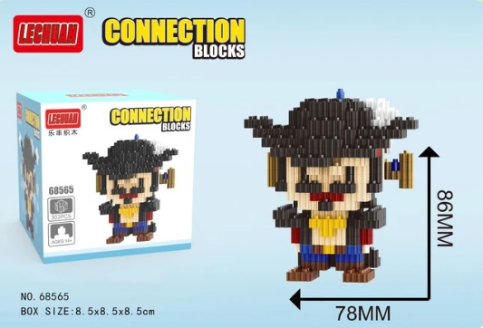 One Piece • Dracule Mihawk • Mini Building Block