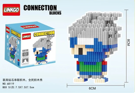 Naruto • Kakashi Hatake • Mini Building Block