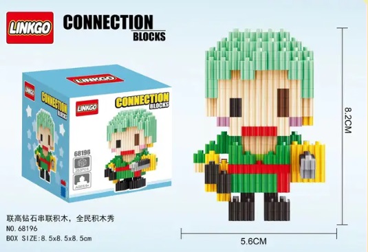 One Piece • Zoro • Mini Building Block