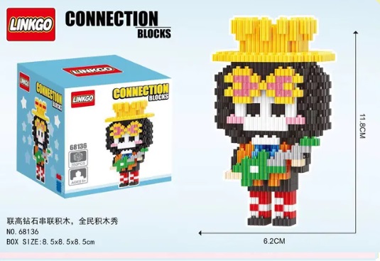 One Piece • Brook • Mini Building Block