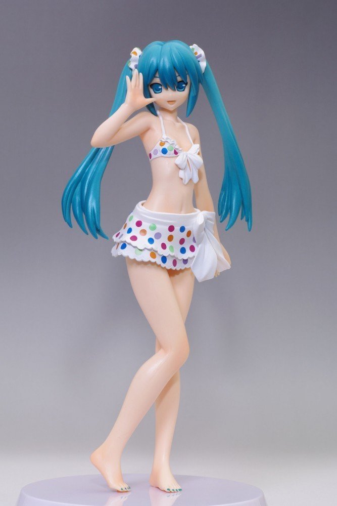Project Diva F Figure: Hatsune Miku Swimwear Ver.